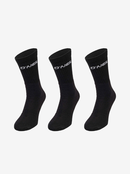O'Neill Комплект от три чифта чорапи в черно O'Neill Sportsocks 3P