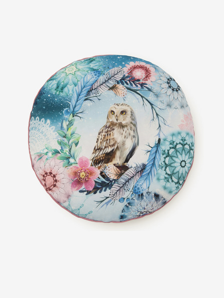 HIP Диаметър 55 см - Синя възглавница за реверсиране с мотив HIP Kolya