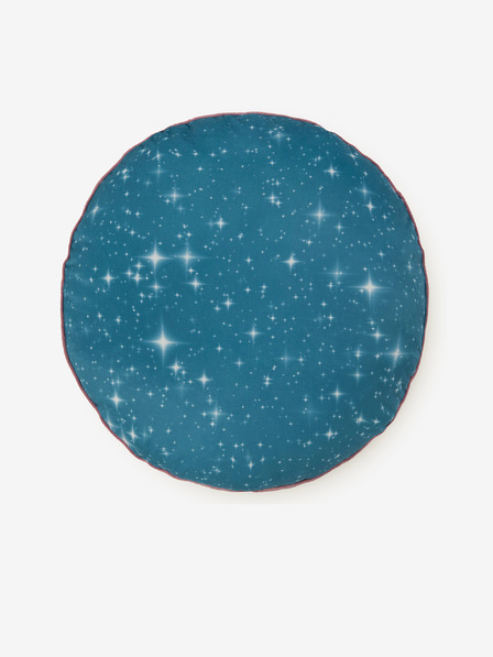 HIP Диаметър 55 см - Синя възглавница за реверсиране с мотив HIP Kolya