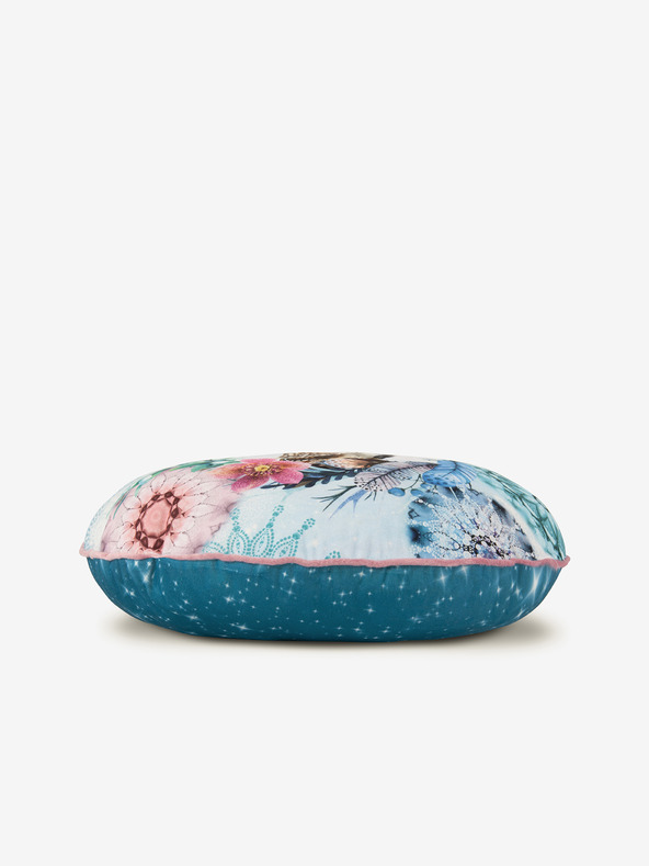 HIP Диаметър 55 см - Синя възглавница за реверсиране с мотив HIP Kolya