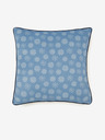 HIP 48 x 48 см - Синя двустранна възглавница с мотив HIP Phalini