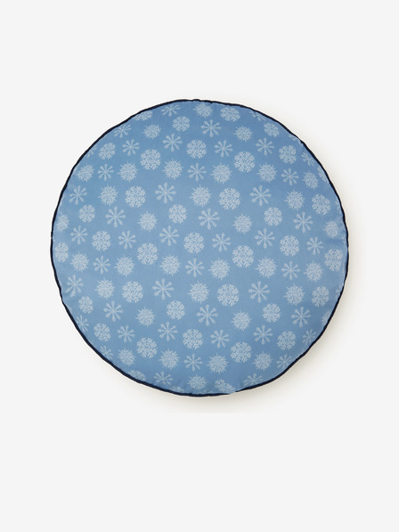 HIP Диаметър 55 см - Синя възглавница за реверсиране с мотив HIP Phalini