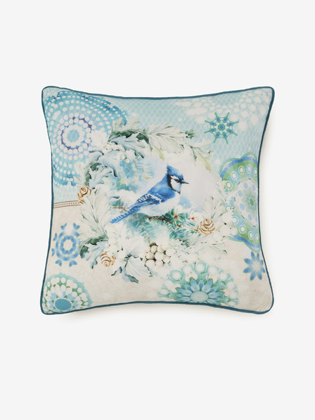 HIP 48 x 48 cm - Светлосиня възглавница HIP Camunda с възможност за обръщане