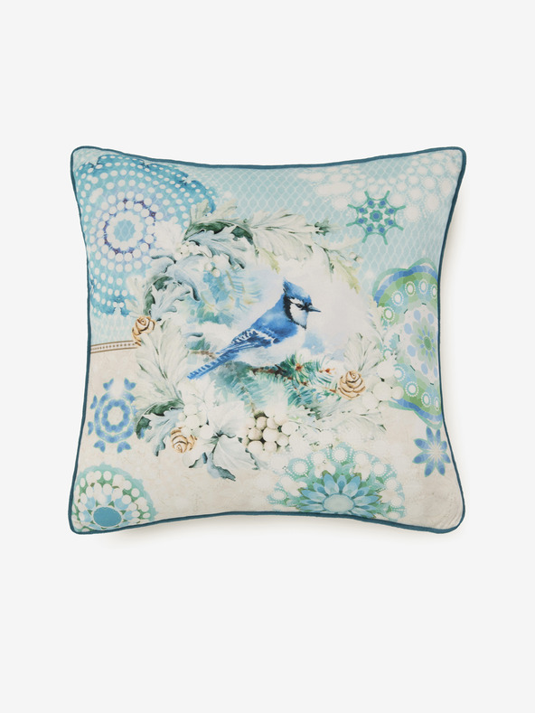 HIP 48 x 48 cm - Светлосиня възглавница HIP Camunda с възможност за обръщане