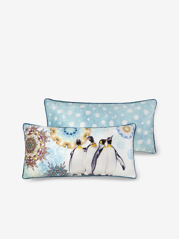 HIP 30 x 60 cm - Светлосиня двустранна възглавница HIP Pinga