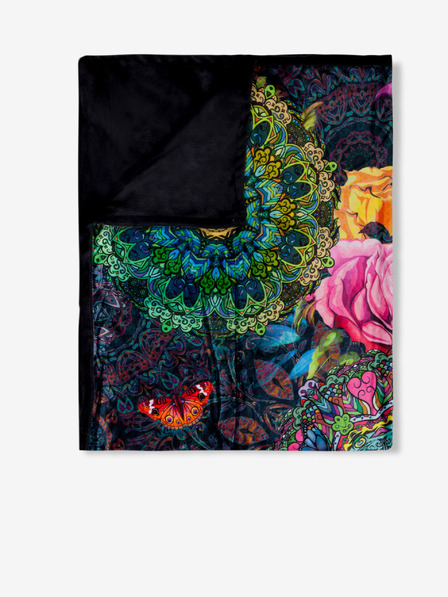 HIP Черна шарена плетка HIP 130 x 160 cm