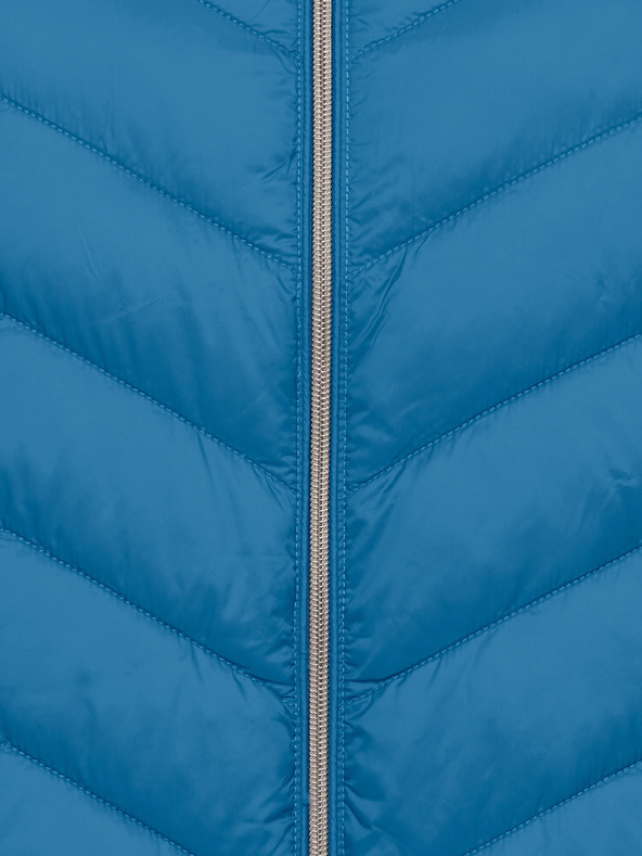 Fransa Синьо дамско ватирано яке Fransa