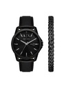 Armani Exchange Подаръчен комплект часовник и гривна Armani Exchange BANKS AX7147SET