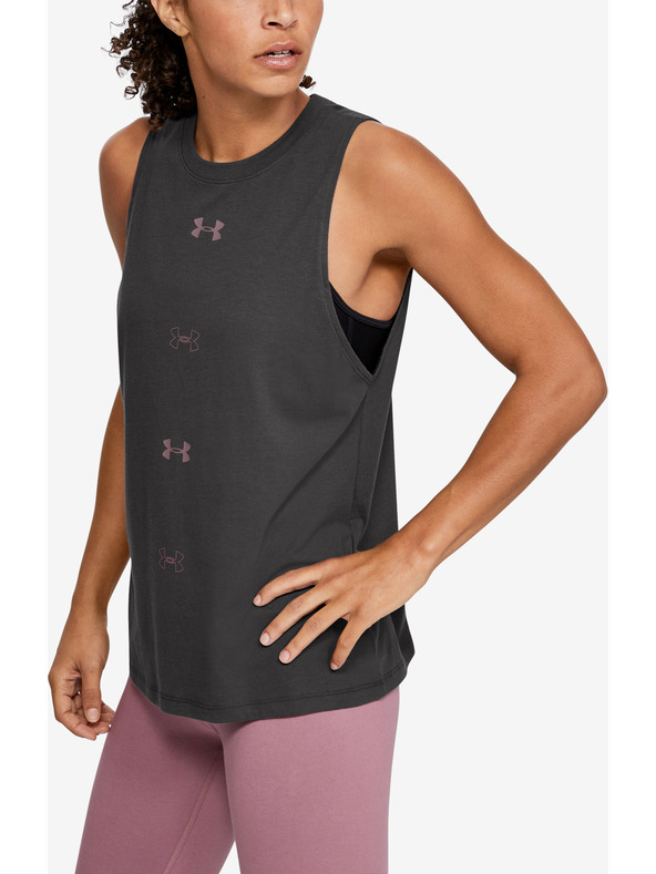 Under Armour Дамско топче Under Armour Graphic Muscle Sl 6M