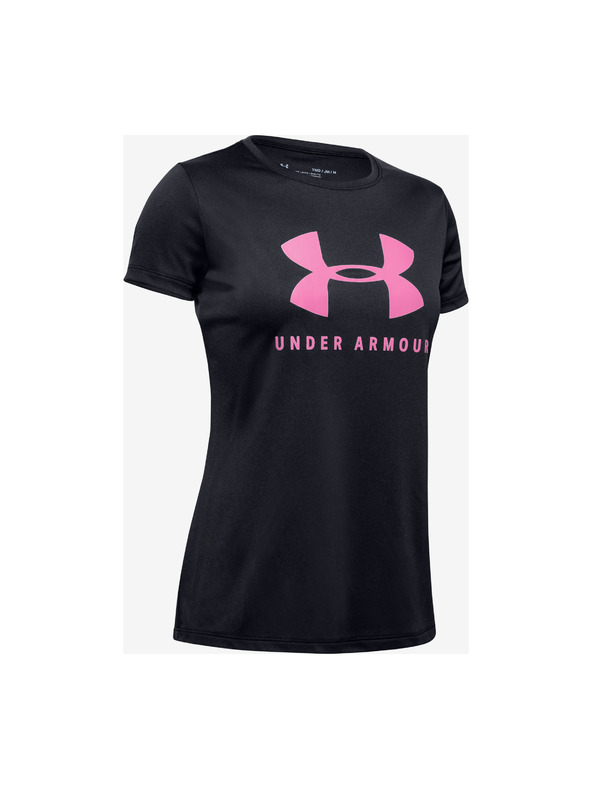 Under Armour Детска тениска Under Armour Tech Solid Graphic Big Logo Ss T-Shirt